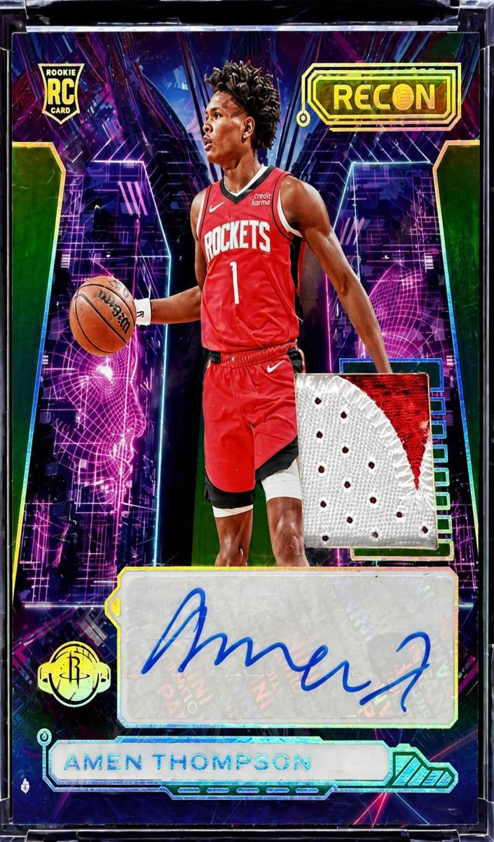 2023 Panini Recon Basketball Green Amen Thompson #NPA-AMN