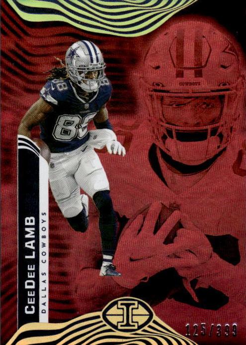 2022 Panini Illusions Football Trophy Collection Pink CeeDee Lamb #26