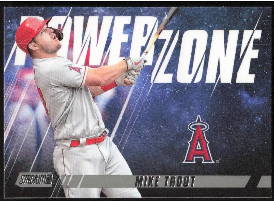 2022 Topps Stadium Club Baseball Mike Trout #PZ-5 PSA 10