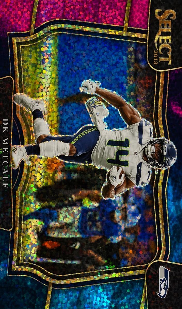 2022 Panini Select Football Cosmic DK Metcalf #488 PSA 9