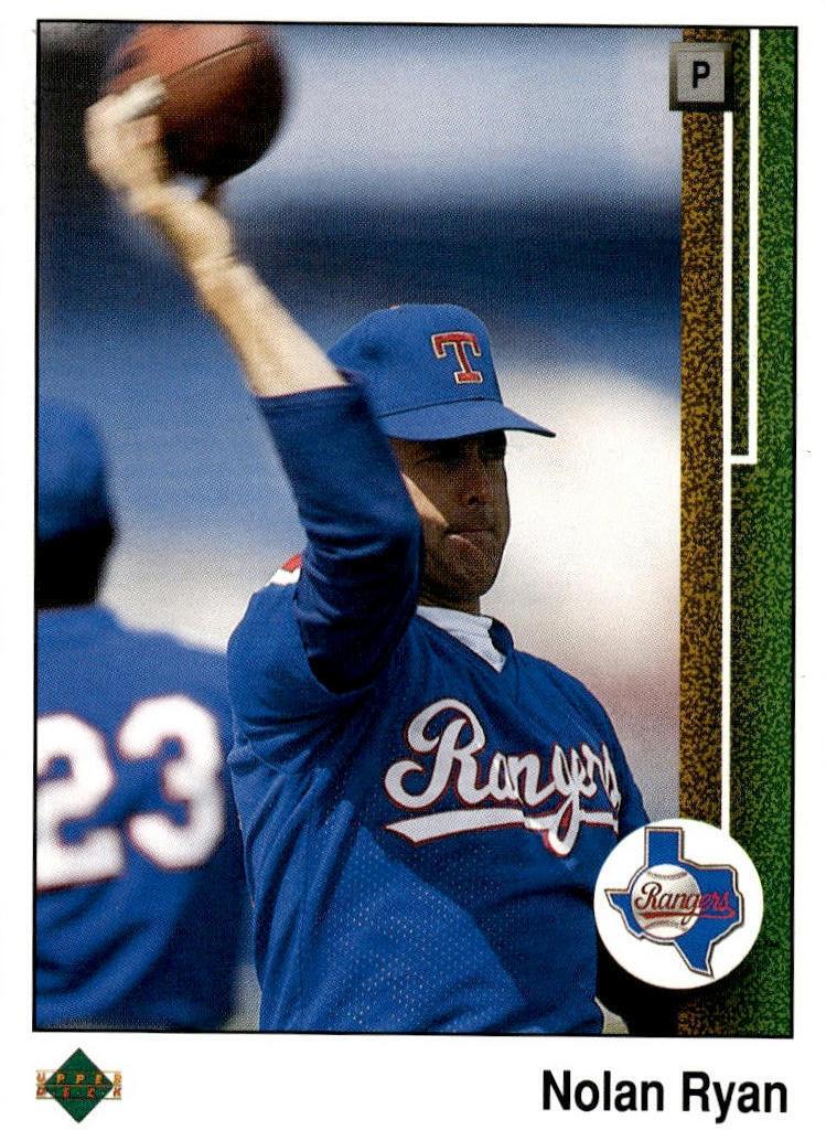 1989 Upper Deck Baseball Nolan Ryan #774 PSA 9