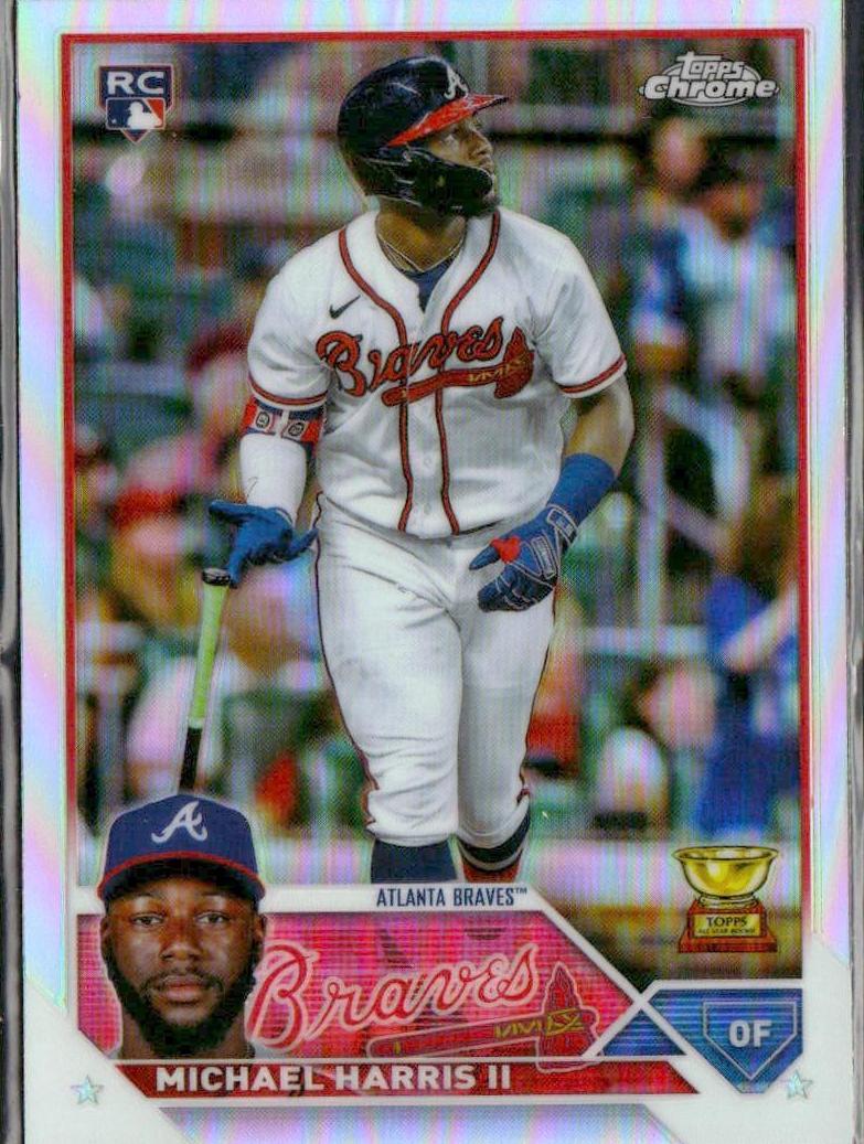 2023 Topps Chrome Baseball Refractor Michael Harris II #79
