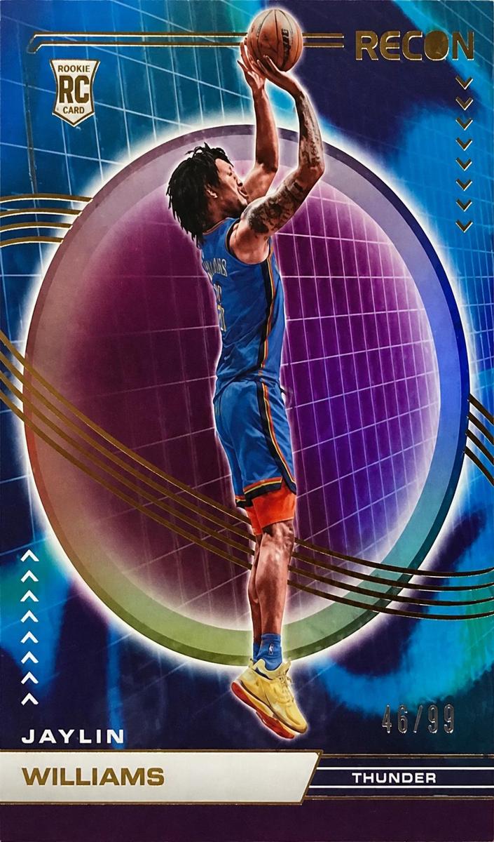 2022 Panini Recon Basketball Holo Purple Jaylin Williams #221