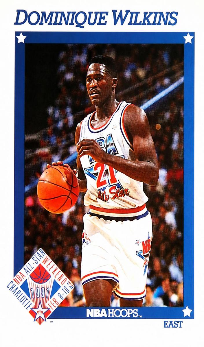 1991 Hoops Basketball Dominique Wilkins #259 PSA 10