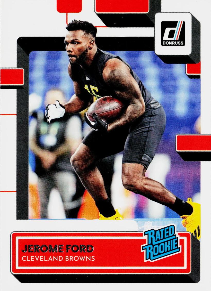 2022 Panini Donruss Football Jerome Ford #346
