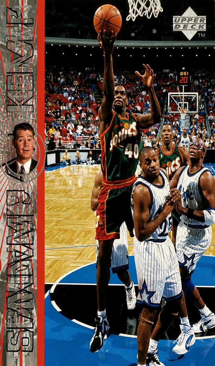 1996 Upper Deck Basketball Shawn Kemp #355