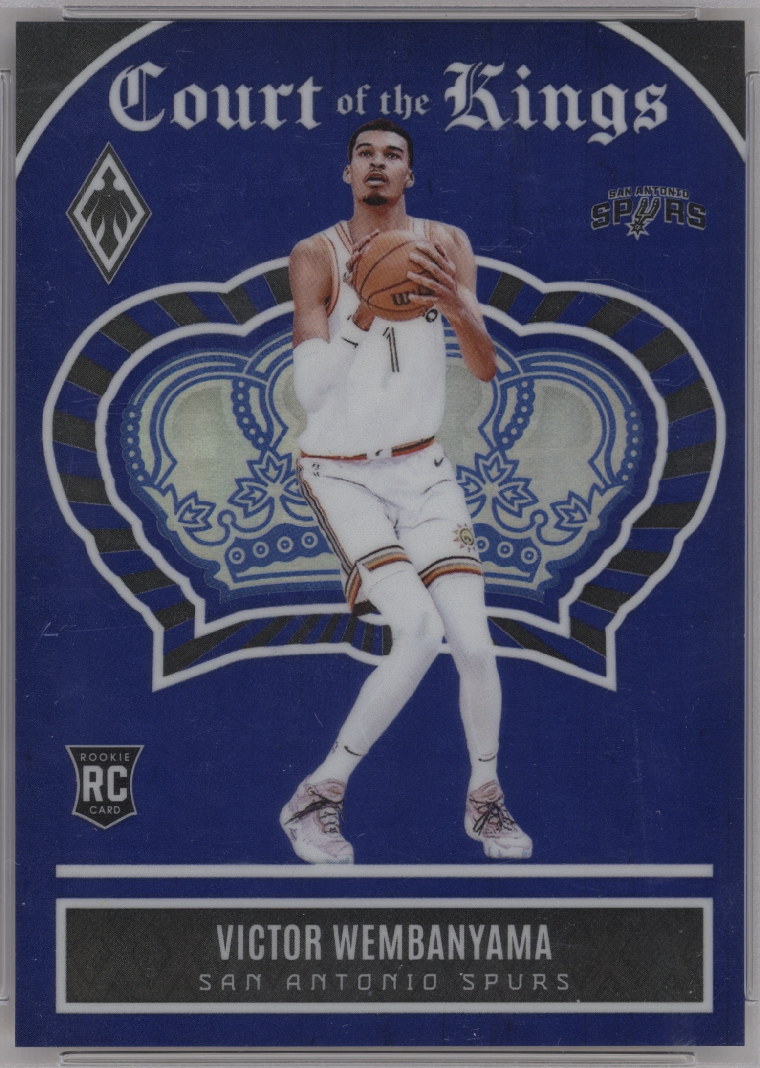 2023 Panini Phoenix Basketball Blue Victor Wembanyama #23
