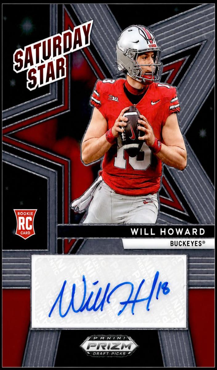 2025 Panini Prizm Draft Picks Football Will Howard #SSS-WHD
