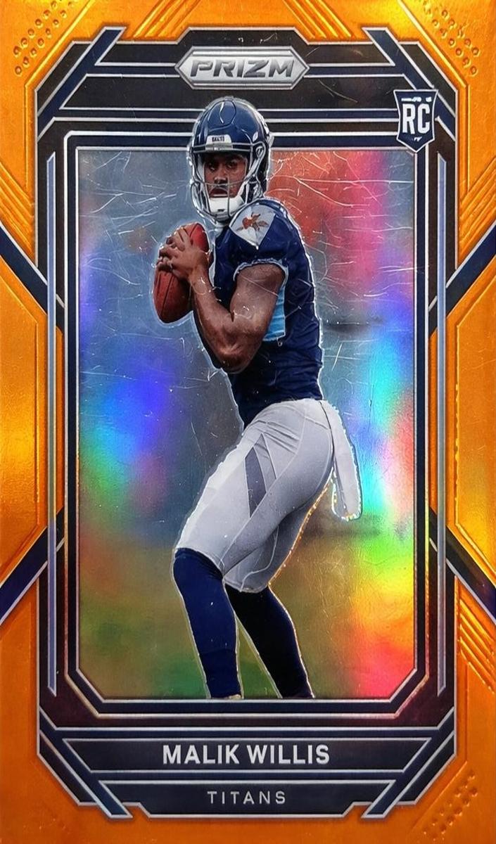 2022 Panini Prizm Football Orange Malik Willis #303