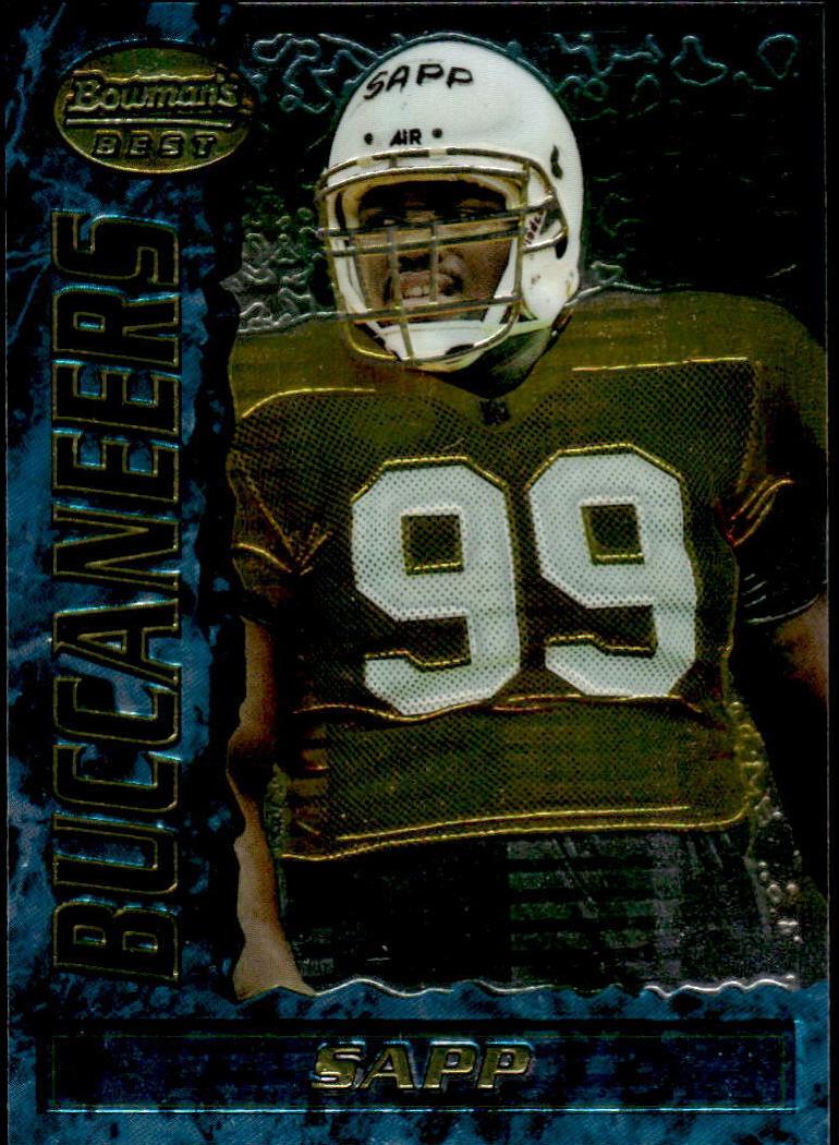 1995 Bowman's Best Football Warren Sapp #12 PSA 10