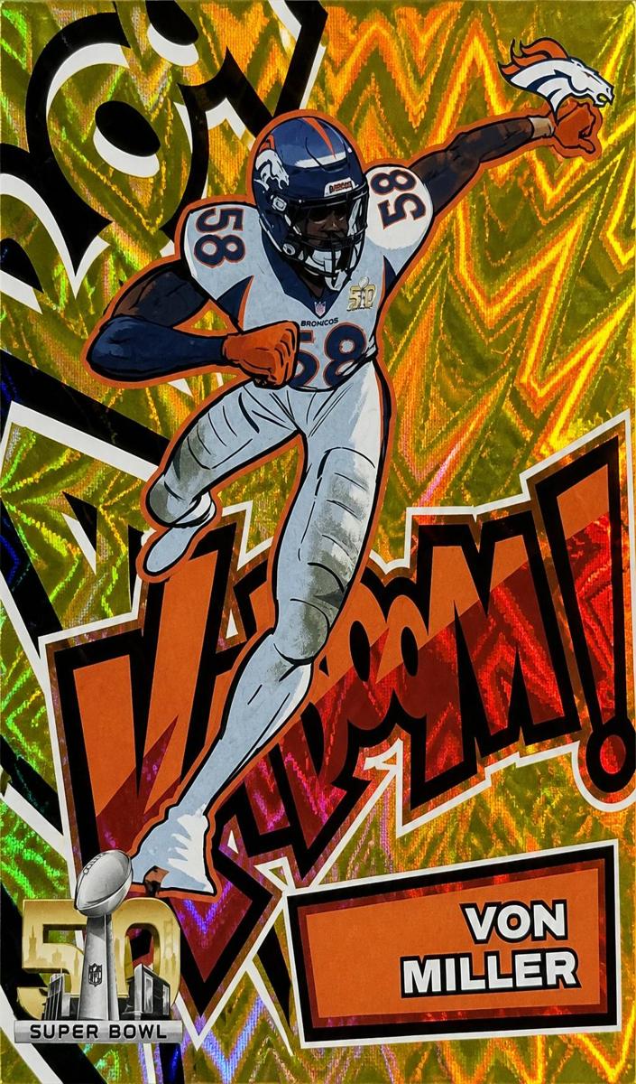 2025 Panini Absolute Football Gold Von Miller #9