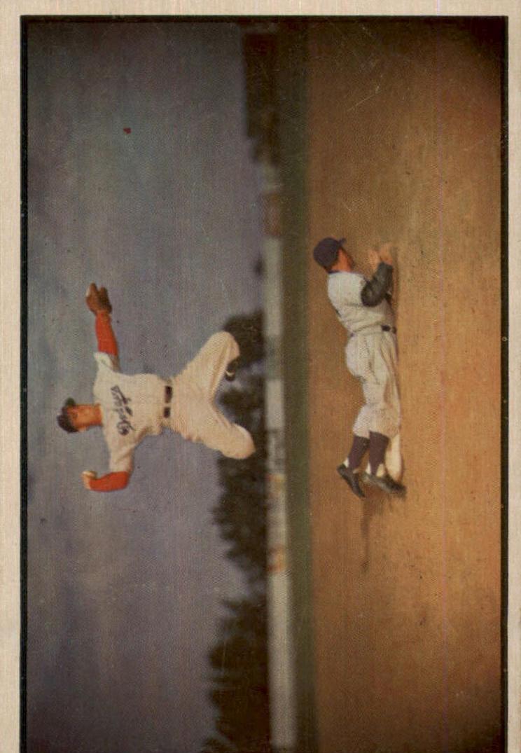 1953 Bowman Color Baseball Pee Wee Reese #33 PSA 7.5