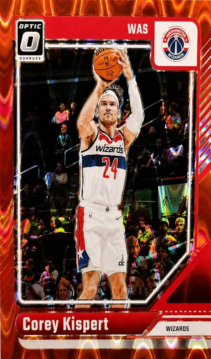 2024 Donruss Optic Basketball Red Seismic Corey Kispert #183