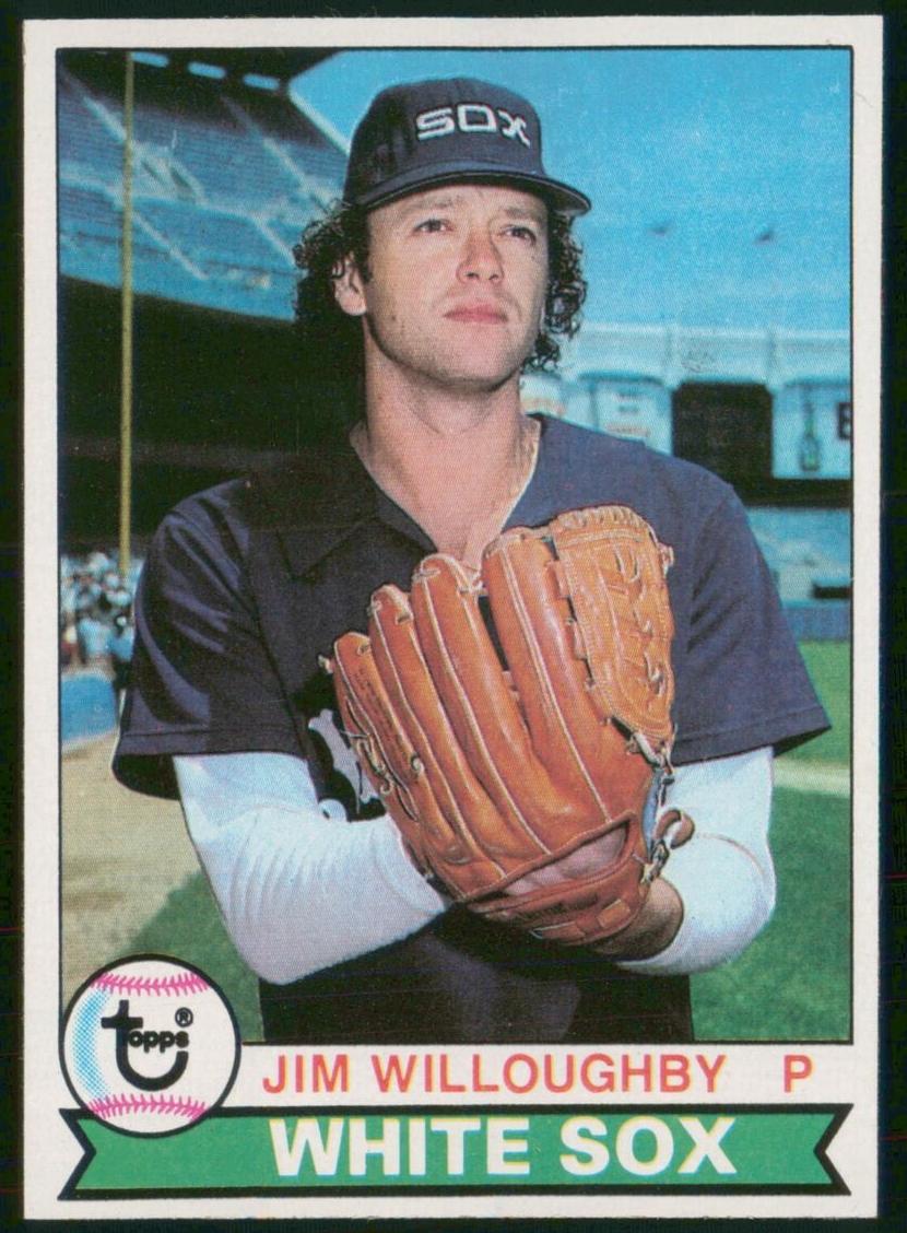 1979 Topps Baseball Jim Willoughby #266 PSA 8.5