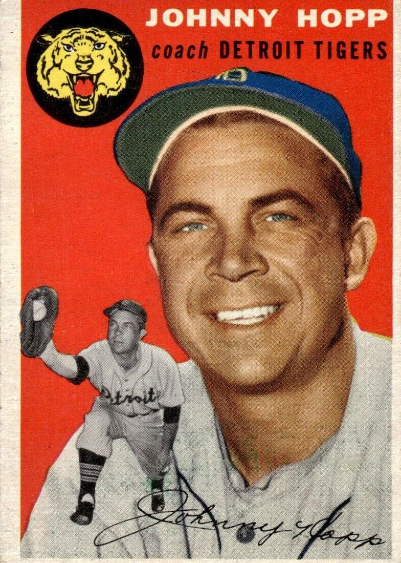 1954 Topps Baseball Johnny Hopp #193 PSA 6