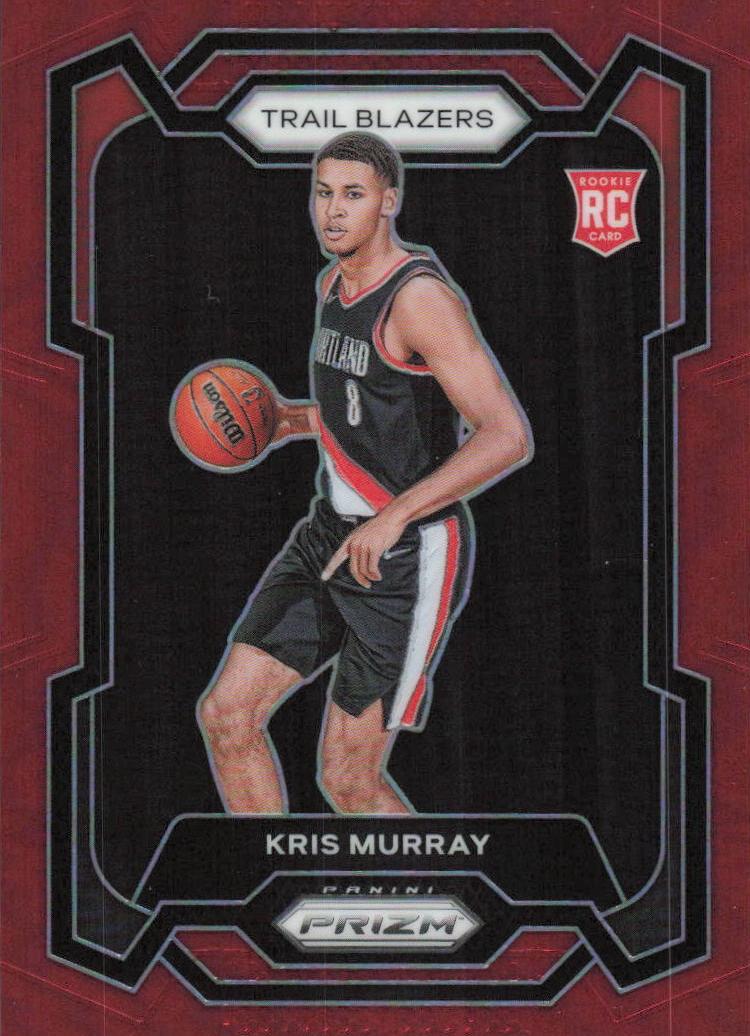 2023 Panini Prizm Basketball Red Kris Murray #142 BGS 8.5