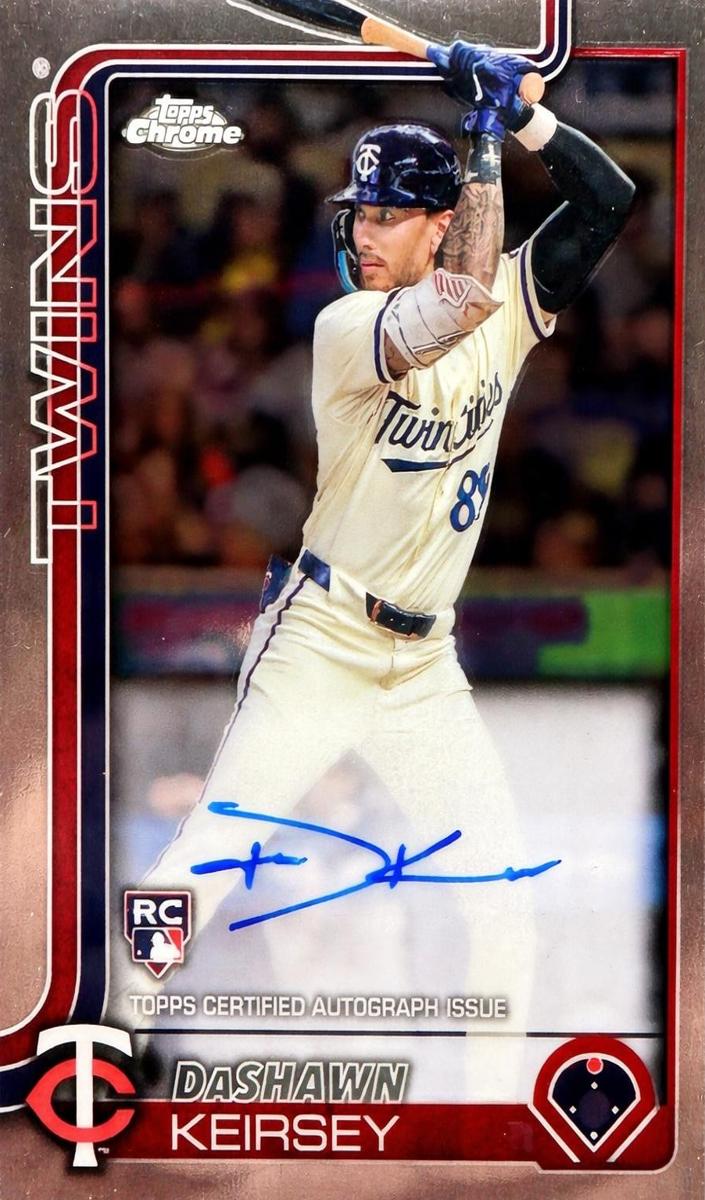 2025 Topps Chrome Baseball DaShawn Keirsey #RA-DK PSA 7