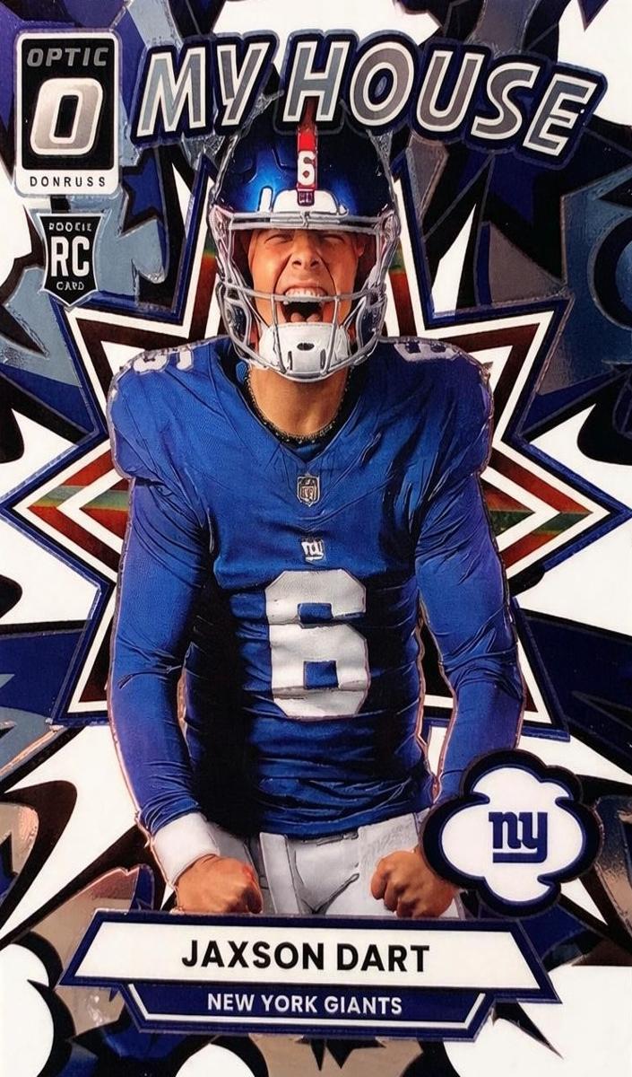 2025 Donruss Optic Football Jaxson Dart #2 RAW Ungraded