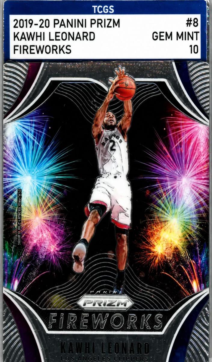 2019 Panini Prizm Basketball Kawhi Leonard #8 PSA 10