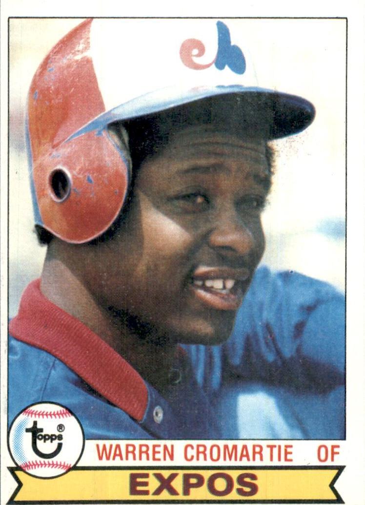 1979 Topps Baseball Warren Cromartie #76 PSA 9