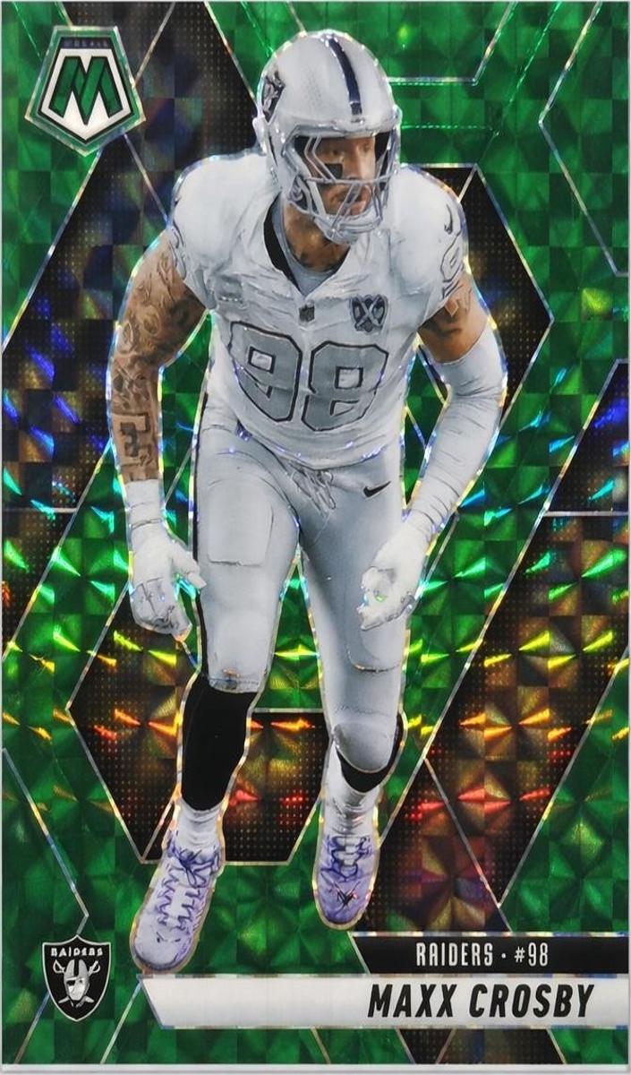 2025 Panini Mosaic Football Green Maxx Crosby #249
