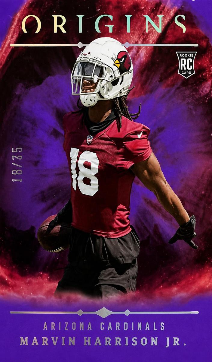 2024 Panini Origins Football Purple Marvin Harrison Jr. #148