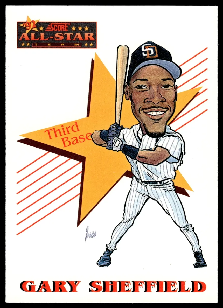 1993 Score Baseball Gary Sheffield #531