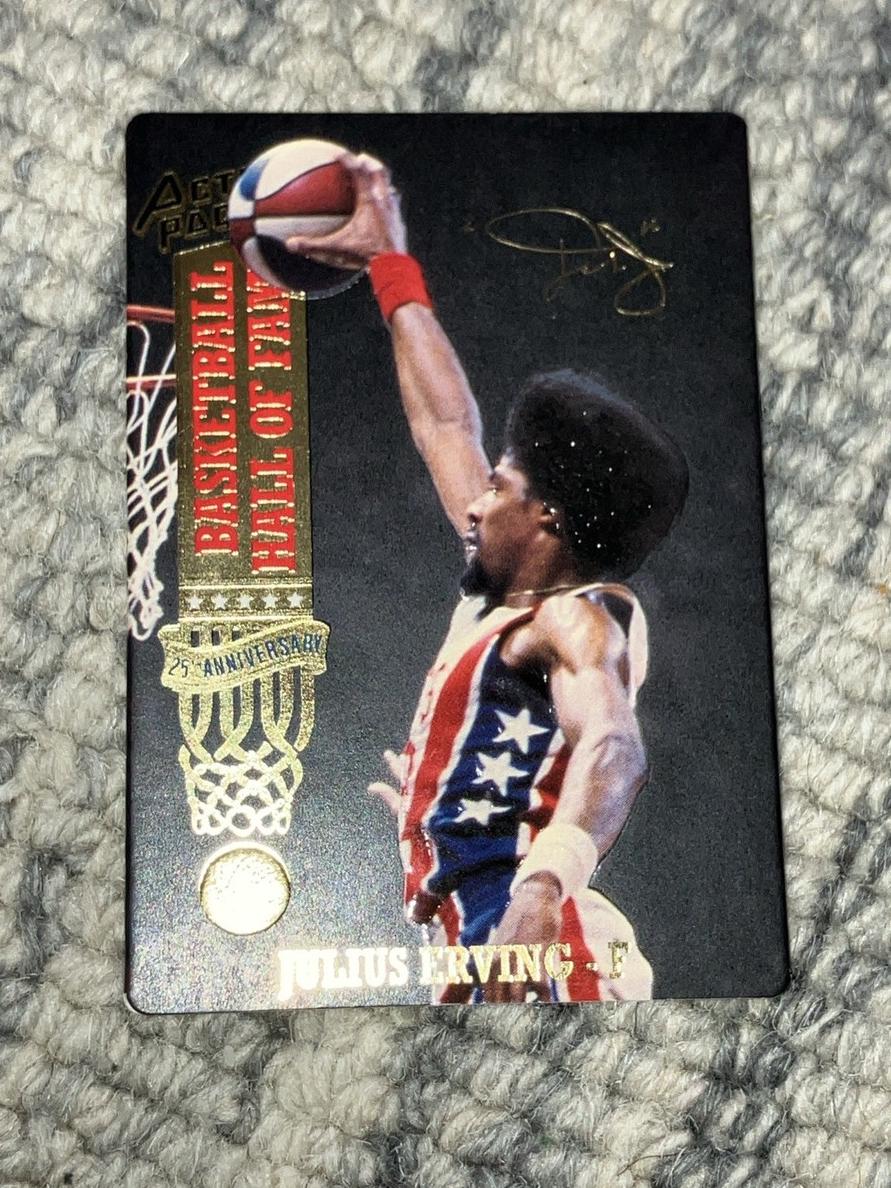 1993 Action Packed Basketball Julius Erving #69
