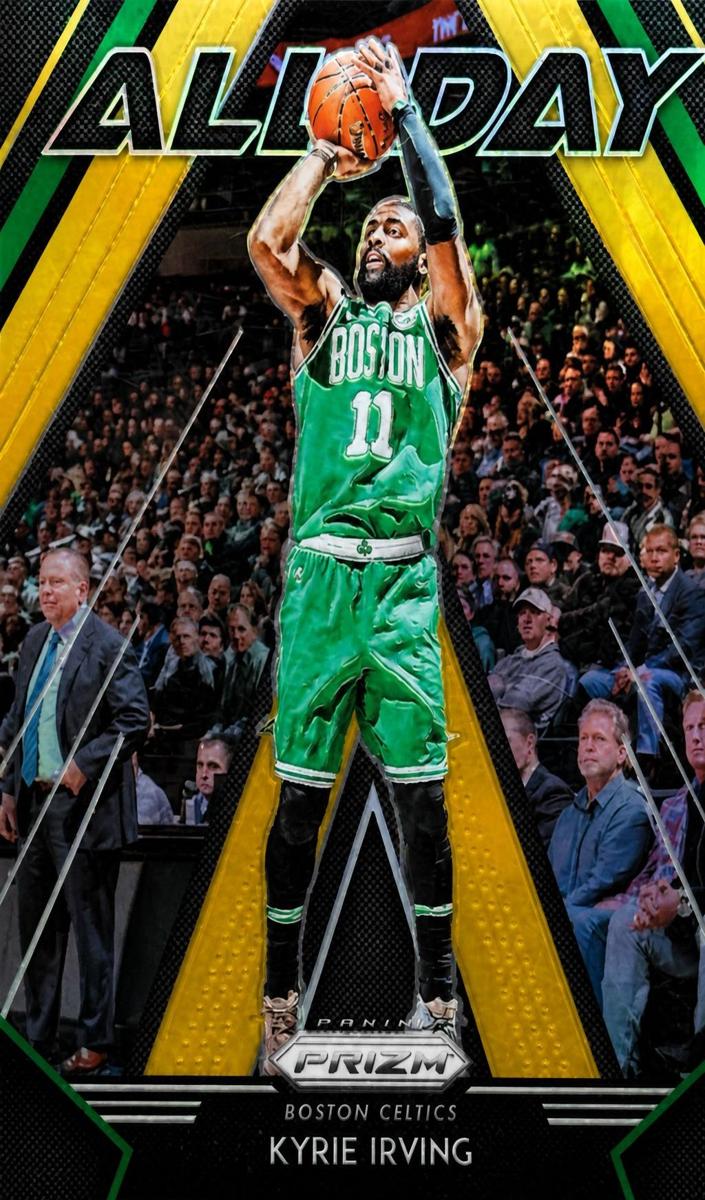 2018 Panini Prizm Basketball Gold Kyrie Irving #13