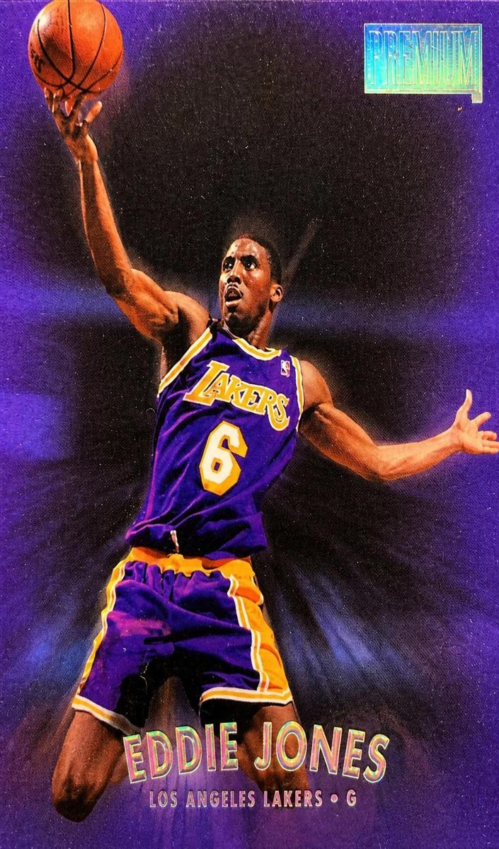 1997 Skybox Premium Basketball Eddie Jones #90