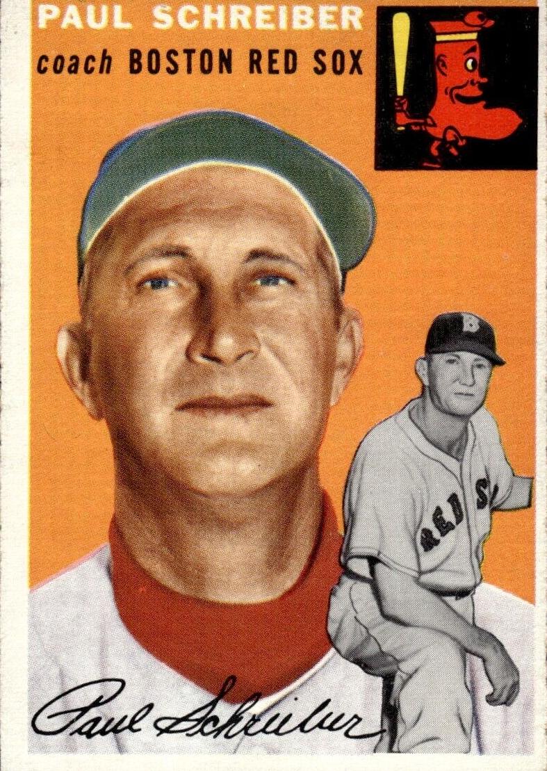 1954 Topps Baseball Paul Schreiber #217