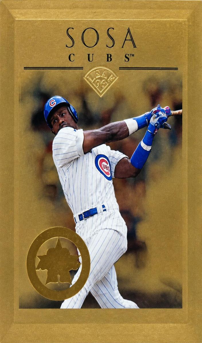 1996 Leaf Baseball Sammy Sosa #3