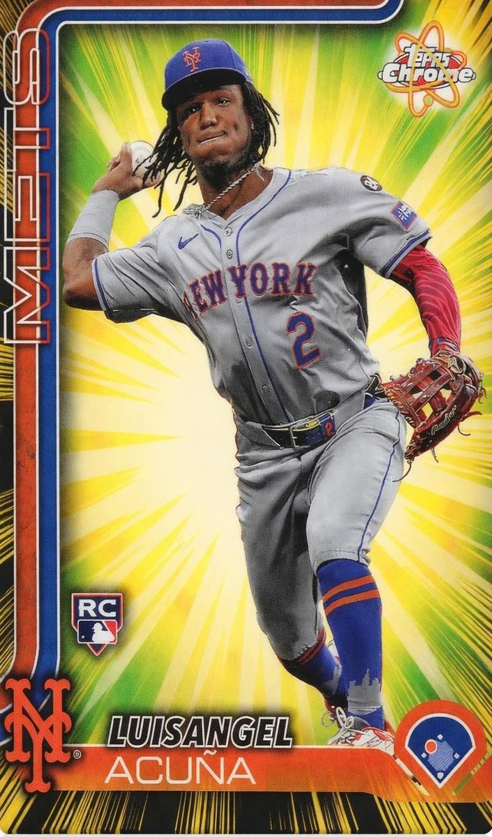 2025 Topps Chrome Baseball Luisangel Acuna #RR-5