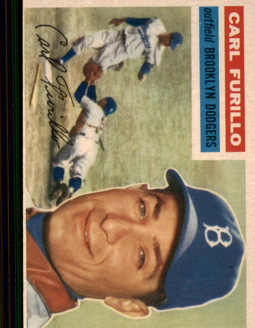 1956 Topps Baseball Carl Furillo #190 PSA 7