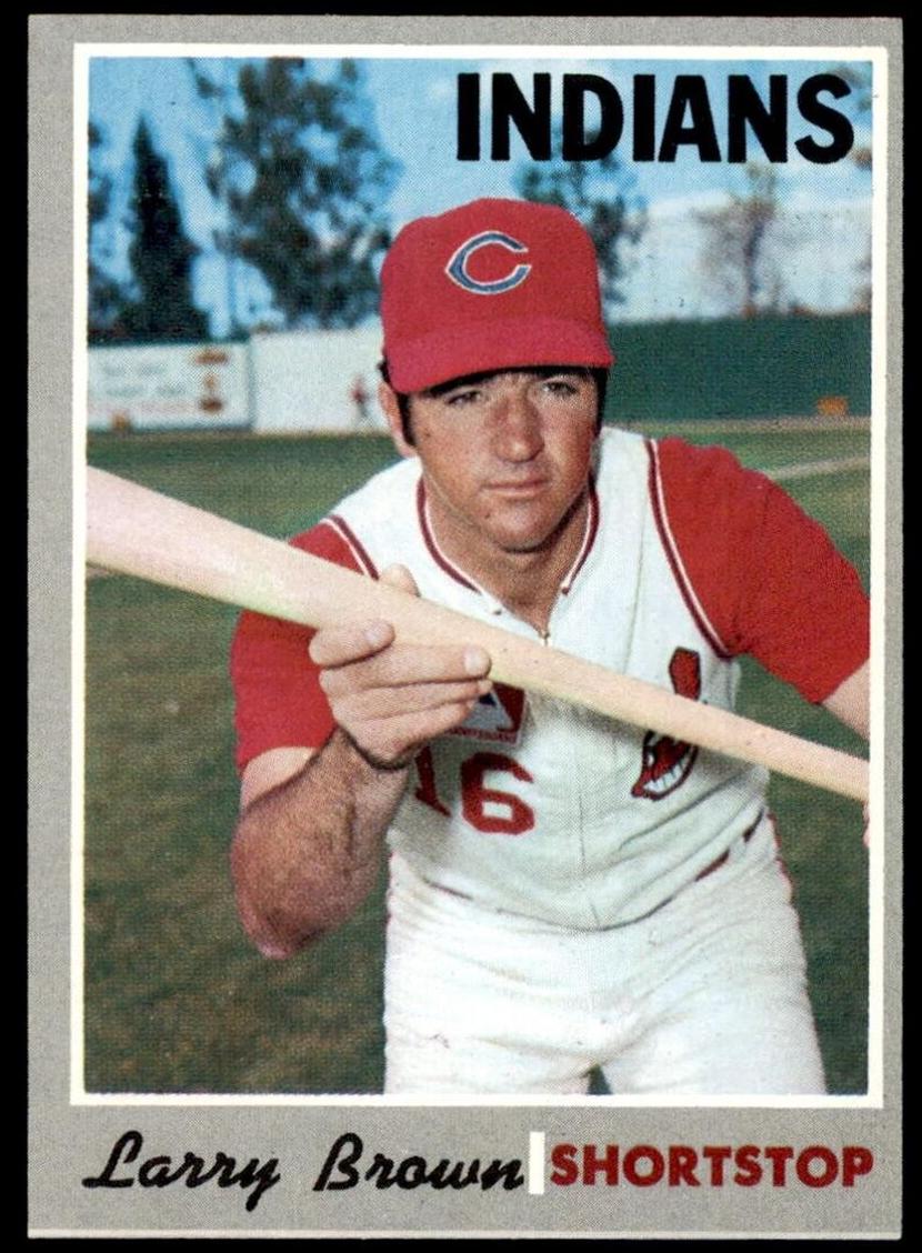 1970 Topps Baseball Larry Brown #391