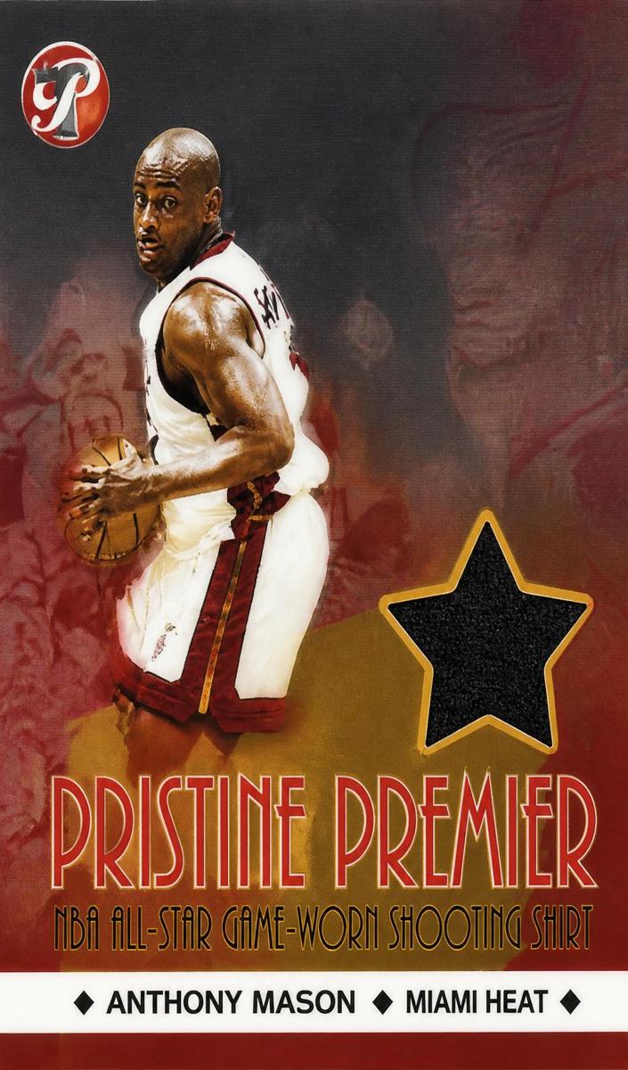 2001 Topps Pristine Basketball Anthony Mason #PR-AM