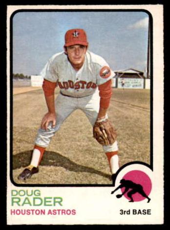 1973 O-Pee-Chee Baseball Doug Rader #76 PSA 9