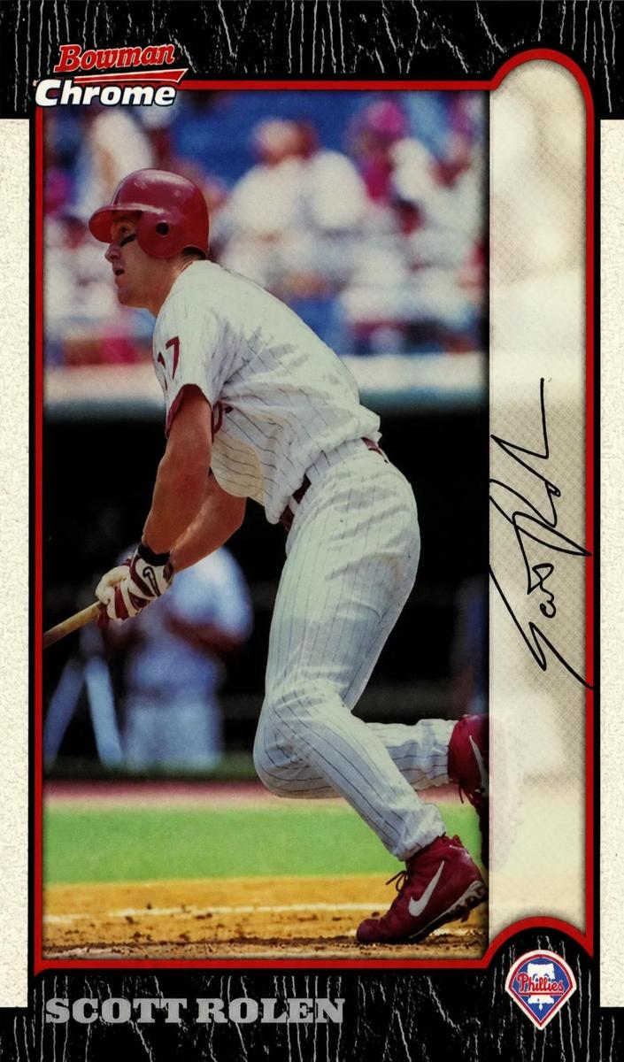 1999 Bowman Chrome Baseball Refractor Scott Rolen #260