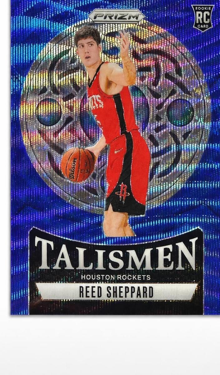 2024 Panini Prizm Basketball Blue Wave Reed Sheppard #2