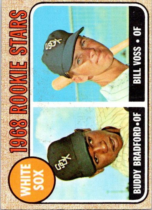 1968 Topps Baseball White Sox Rookies #142 PSA 8