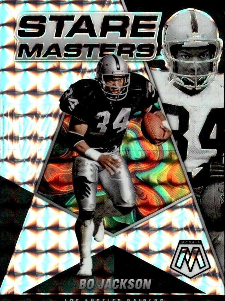 2022 Panini Mosaic Football Silver Bo Jackson #SM-24