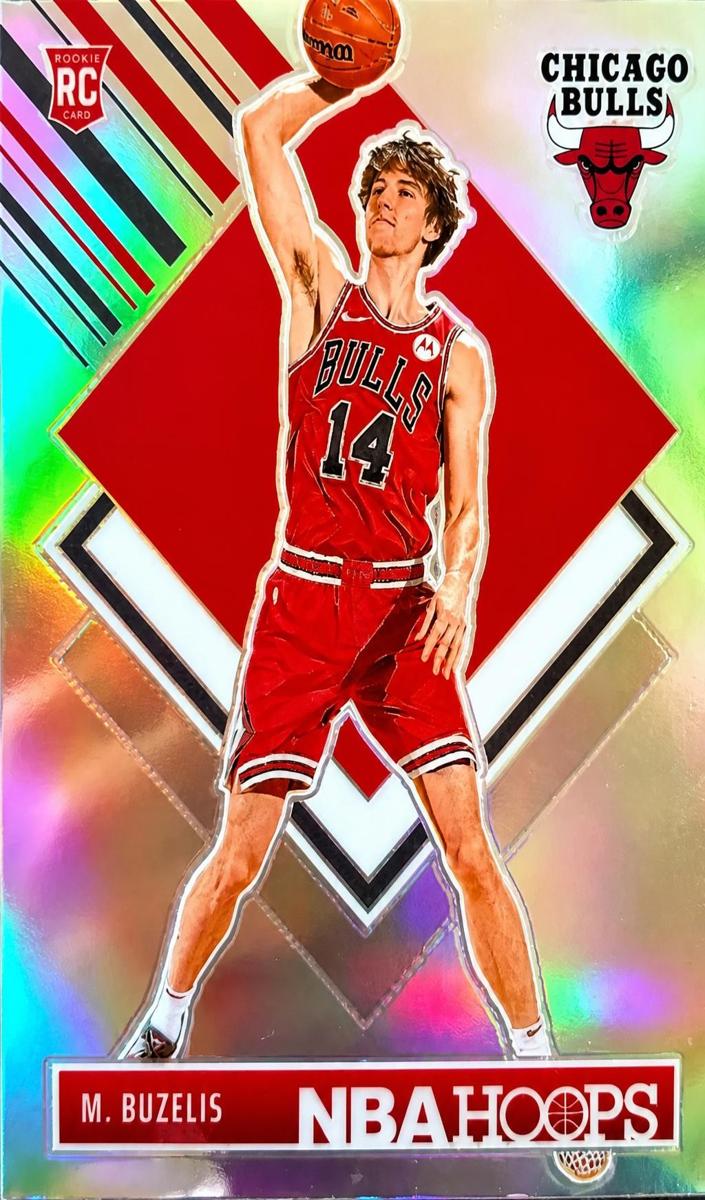 2024 Panini Hoops Basketball Premium Silver Matas Buzelis #295