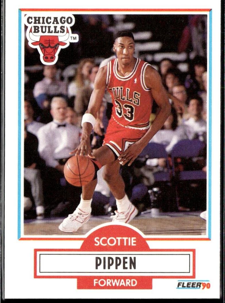 1990 Fleer Basketball Scottie Pippen #30 PSA 9