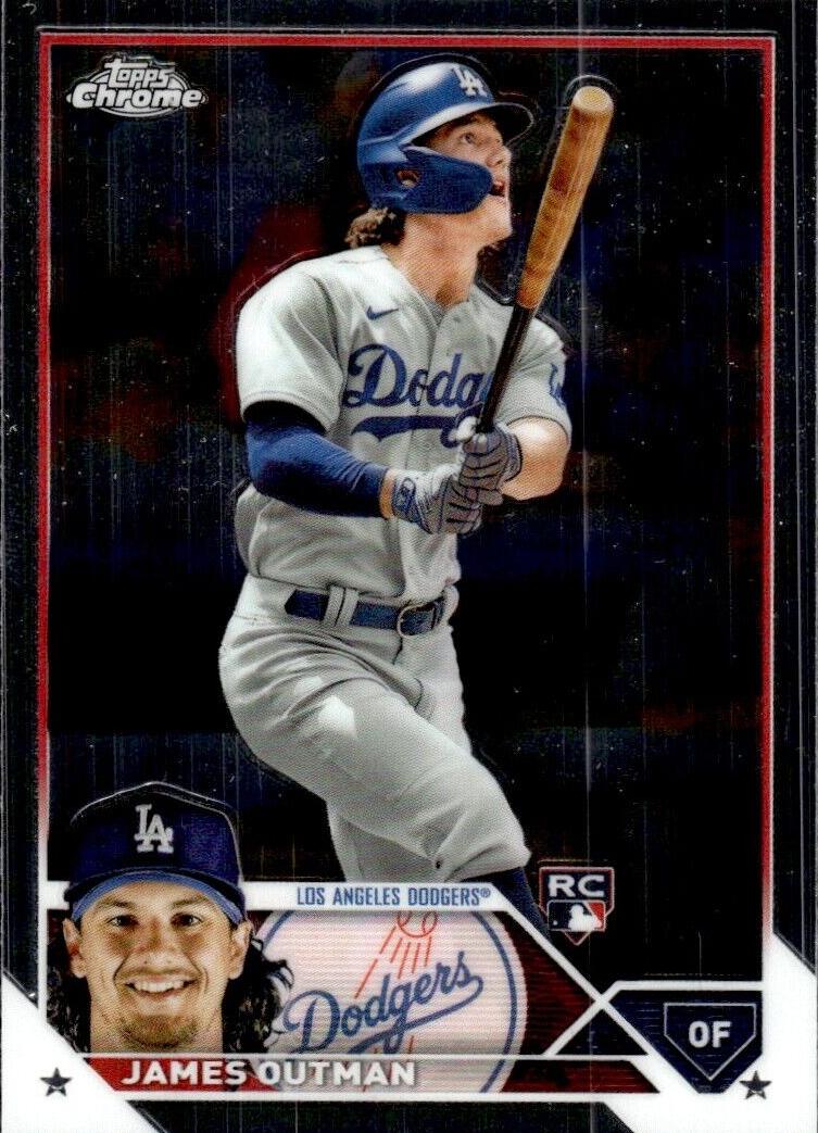2023 Topps Chrome Baseball James Outman #81