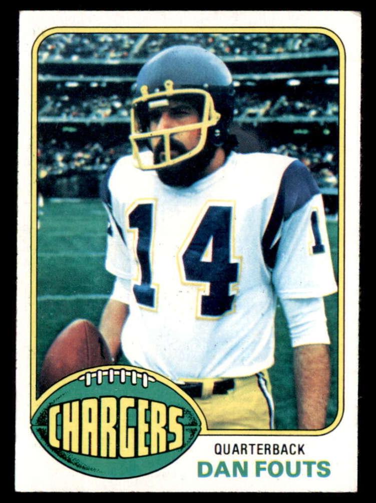 1976 Topps Football Dan Fouts #128