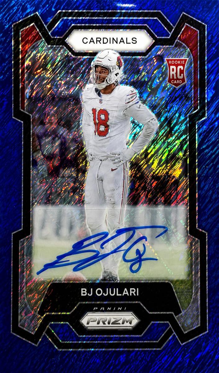 2023 Panini Prizm Football Blue Shimmer BJ Ojulari #301