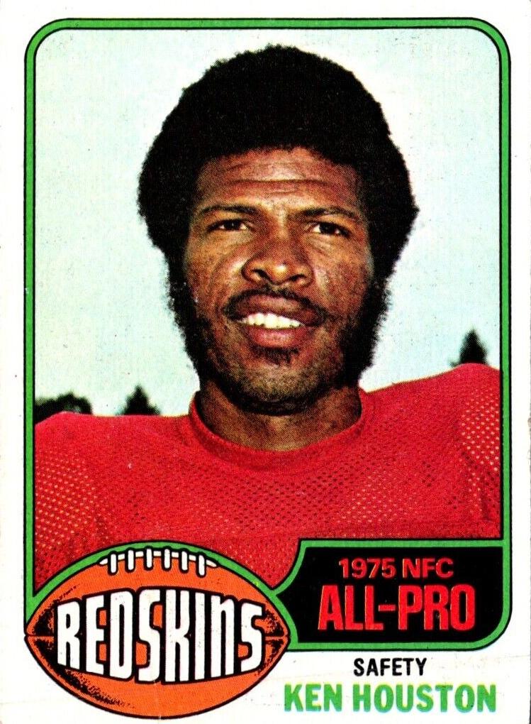 1976 Topps Football Ken Houston #170