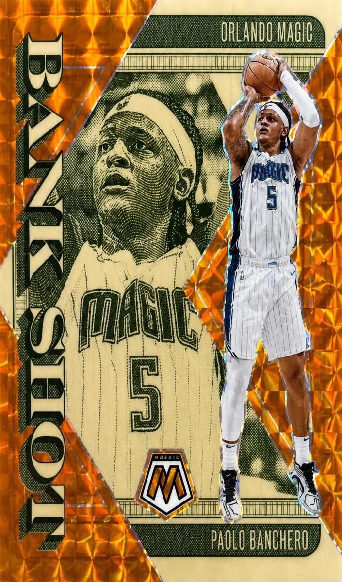2024 Panini Mosaic Basketball Orange Paolo Banchero #16