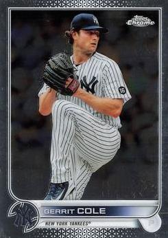 2022 Topps Chrome Baseball Gerrit Cole #179