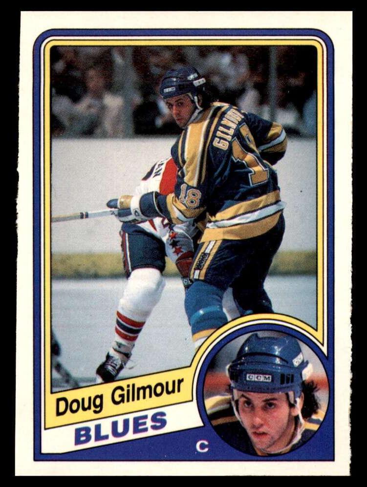1984 O-Pee-Chee Hockey Doug Gilmour #185
